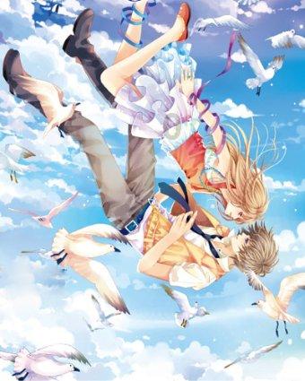 浇花的漂亮女孩